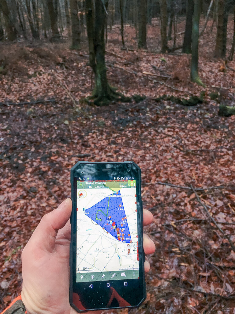 Hundeortung von Tracker für die Kommunikation bei der Jagd